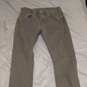 Mens Brown LEVI'S Jeans Size 32 / 30